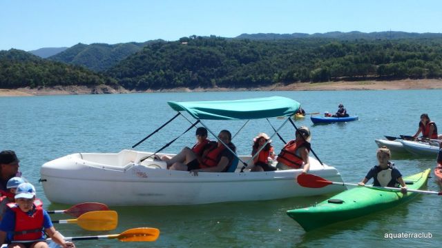 Alquiler de Aquaslider en el pantano de Sau durante 1 día entero