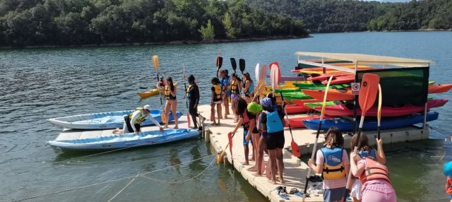 Alquiler de kayak en el Pantano de Sau