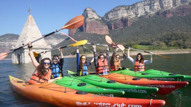 Excursió en kayak pel pantà de Sau 2 hores