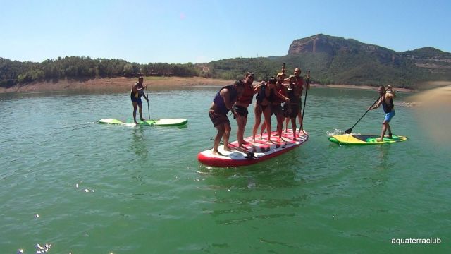 Alquiler de tablas Paddle Surf en el pantano de Sau